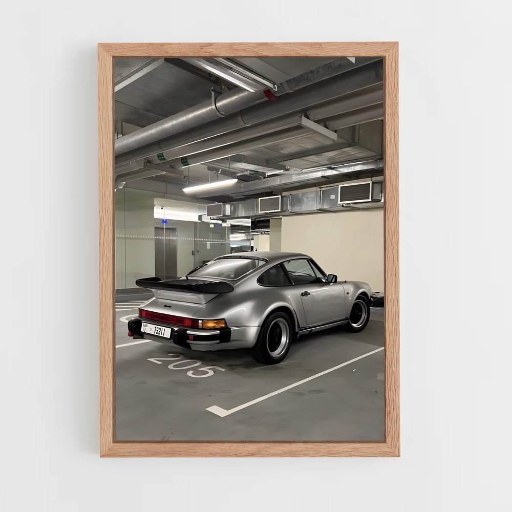 Poster Garagiste Mystérieux – affiche Porsche (vue 4)